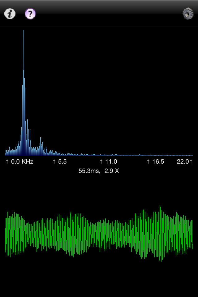 iphone spectrum analyzer app